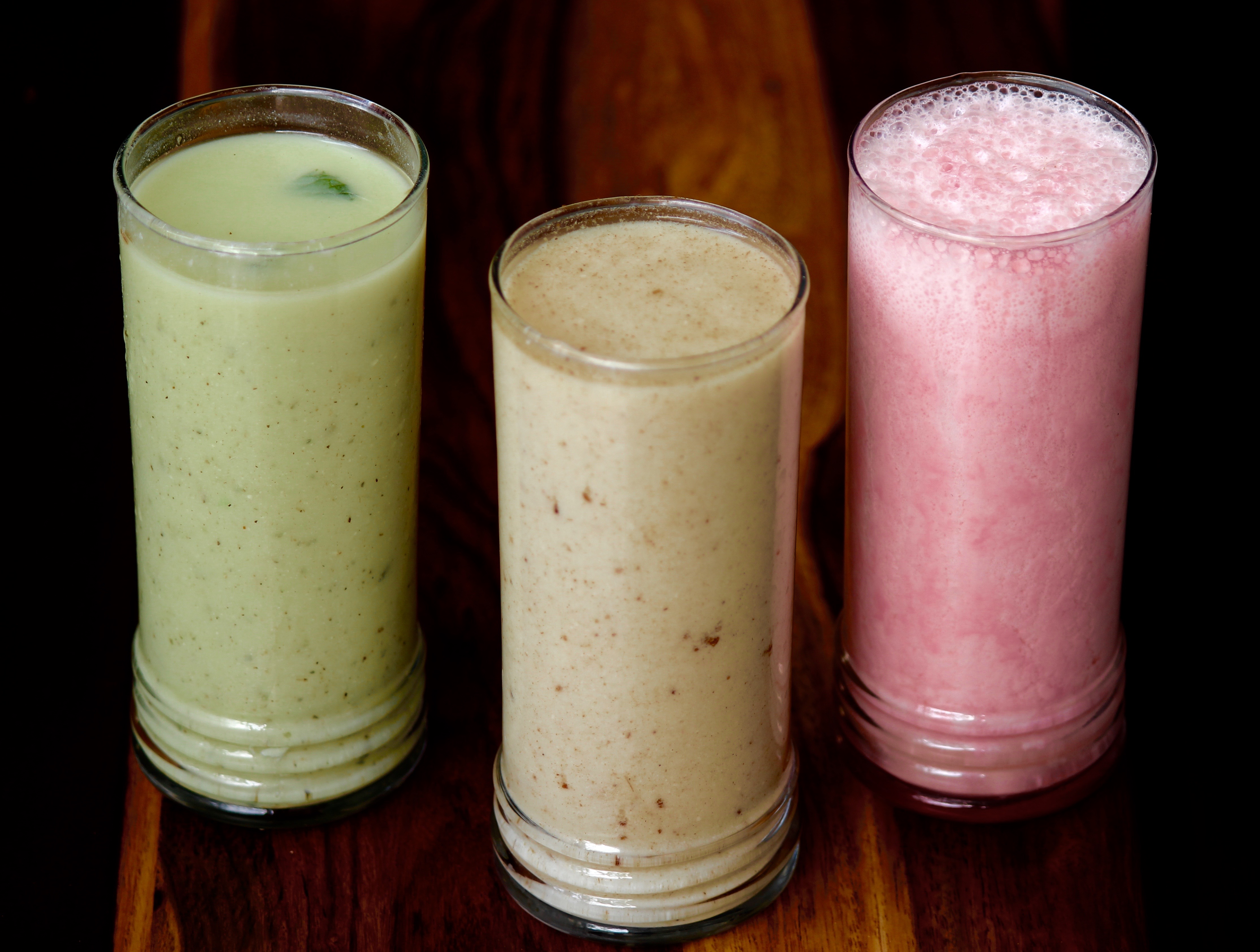 Lassi in different Flavours.