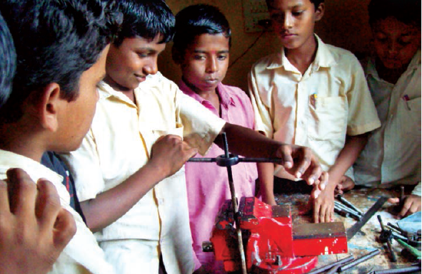 Saksham or Rajiv Gandhi Scheme for empowerment focuses on skilling adolescent boys between 11-18 years