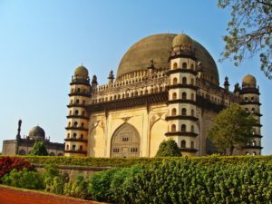 The Gol Gumbaz at Vijayapur, formerly Bijapur, a city in Karnataka with architecture dating back 600 years.