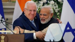 Israeli President met the Indian PM yesterday. Picture- PIB
