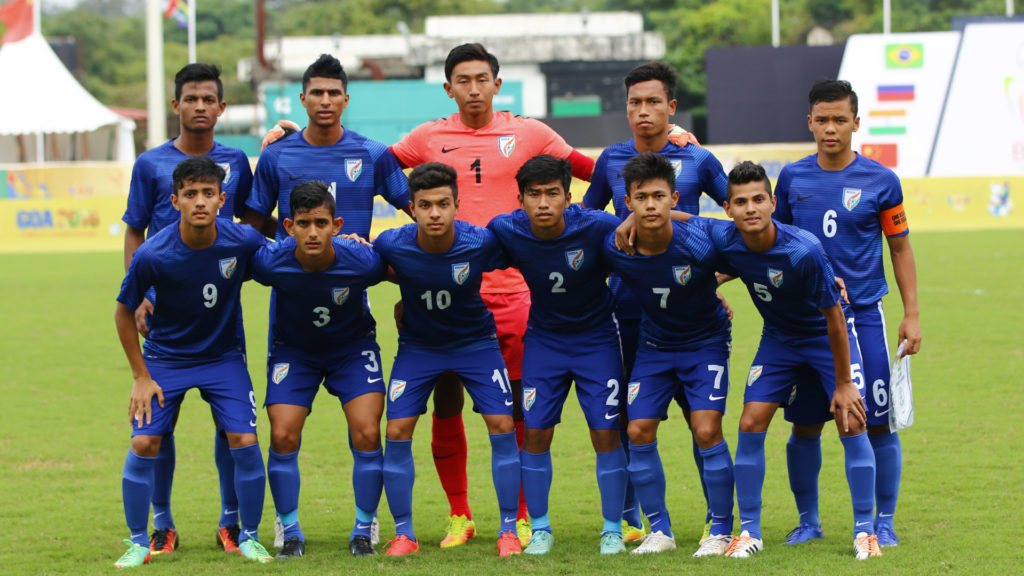 The under-16 Indian National Team that participated in the recent tournament in Russia