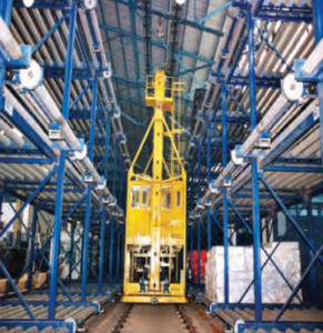AAI enhanced the cargo handling capacity multi-fold by using vertical level of storage