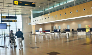 Durgapur airport has some facilities currently unseen in rest of India