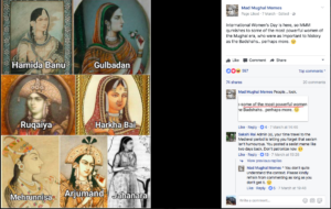 Mad Mughal Memes and other such pages sometimes sees heated debates and offended viewers with the mx of art and humour