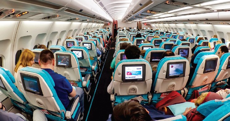 Turkish Airlines is equipped with in-flight entertainment system