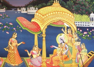 Pichwai paintings Krishna as muse