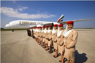 Emirates direct flights from Dubai to Edinburgh