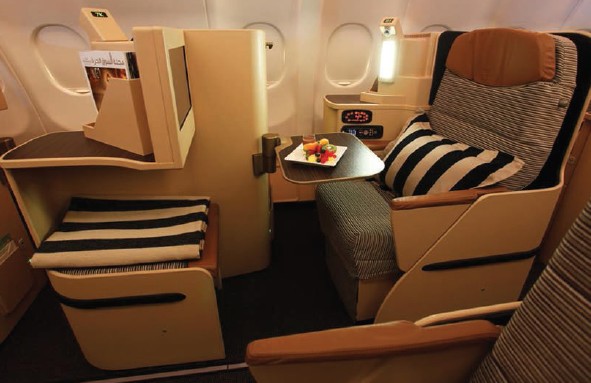 Travel with luxury in Etihad First Class