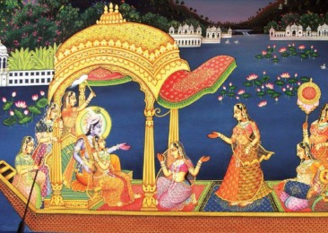 Krishna et la peinture Pichwai