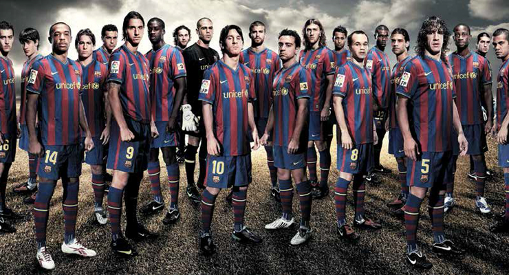 Football Club Barcelona team