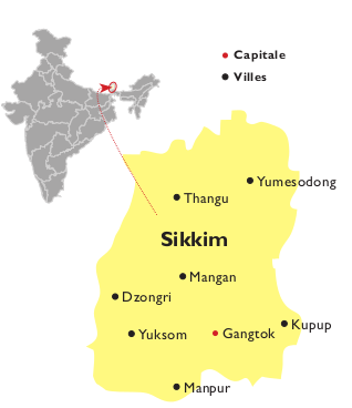 Au Sikkim, Le village du bonheur
