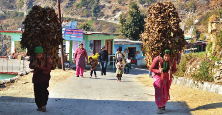 Das Leben im Dorf Sari auf 1900m Höhe