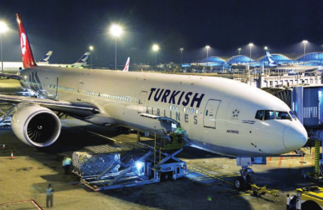 Turkish Airlines is adding new aircraft - Boeing 777 - to its Delhi and Mumbai routes in India