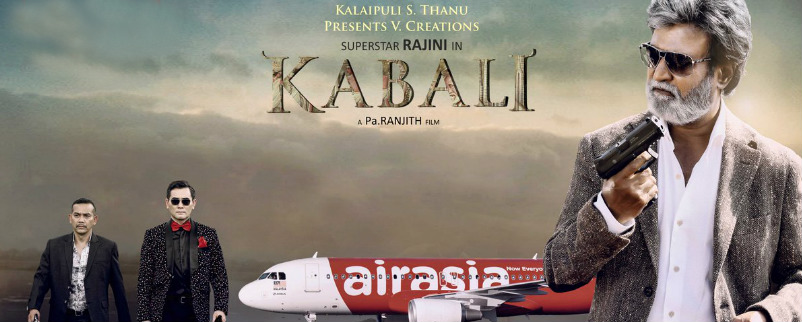 A special aircraft has been readied for take-off to coincide with the release of Kabali on July 15