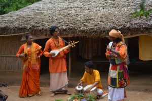 Tribal theater and Baul Music