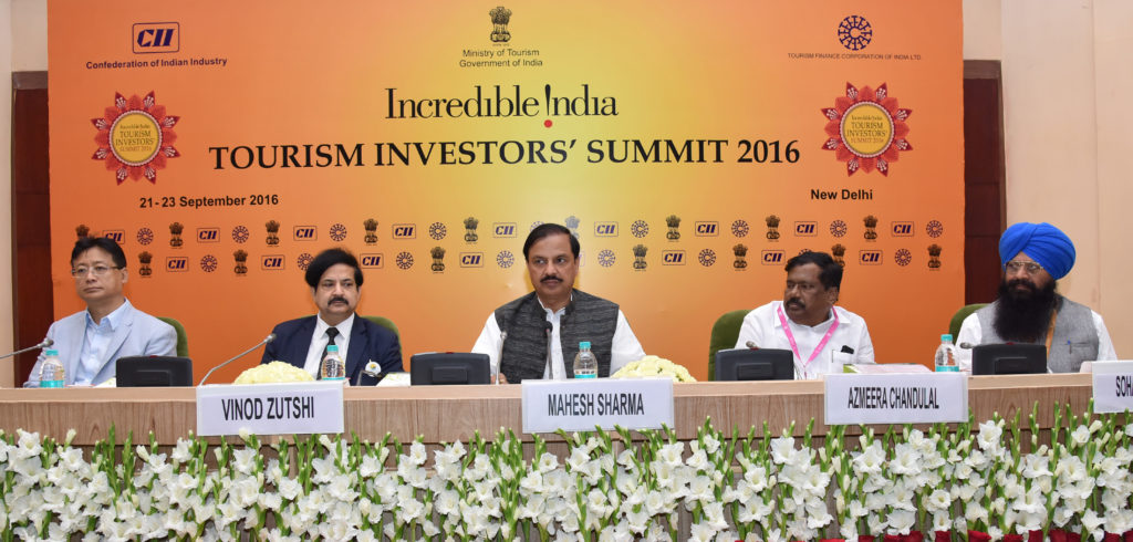 A plenary session on state investment opportunities in India - Third day of Incredible India Tourism Investment Summit 2016