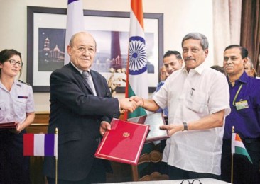 India and France signed the deal for 36 Rafale fighter jets