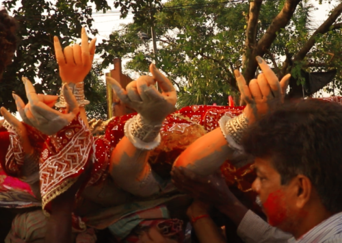 Women in India celebrate Karva Chauth