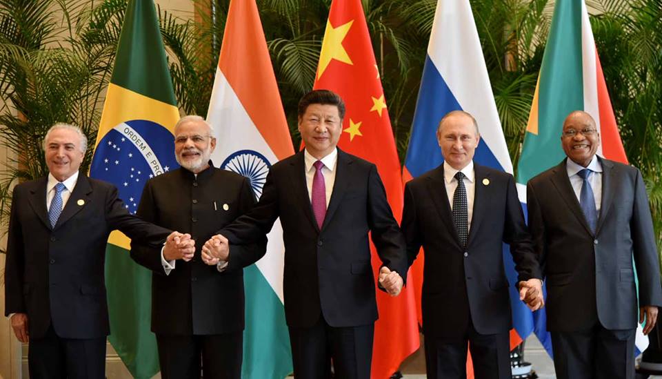 India has laid out a five-point agenda for the 2016 BRICS Summit