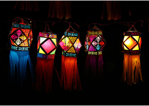 A glimpse of the festival of lights in New Delhi