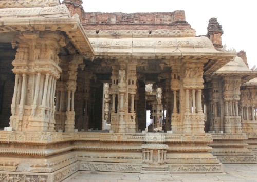 The temples of Belur and Halebidu