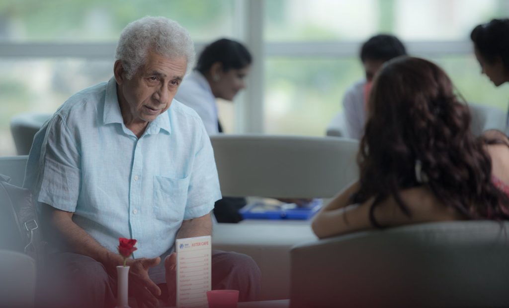 A scene from the film featuring Naseeruddin Shah