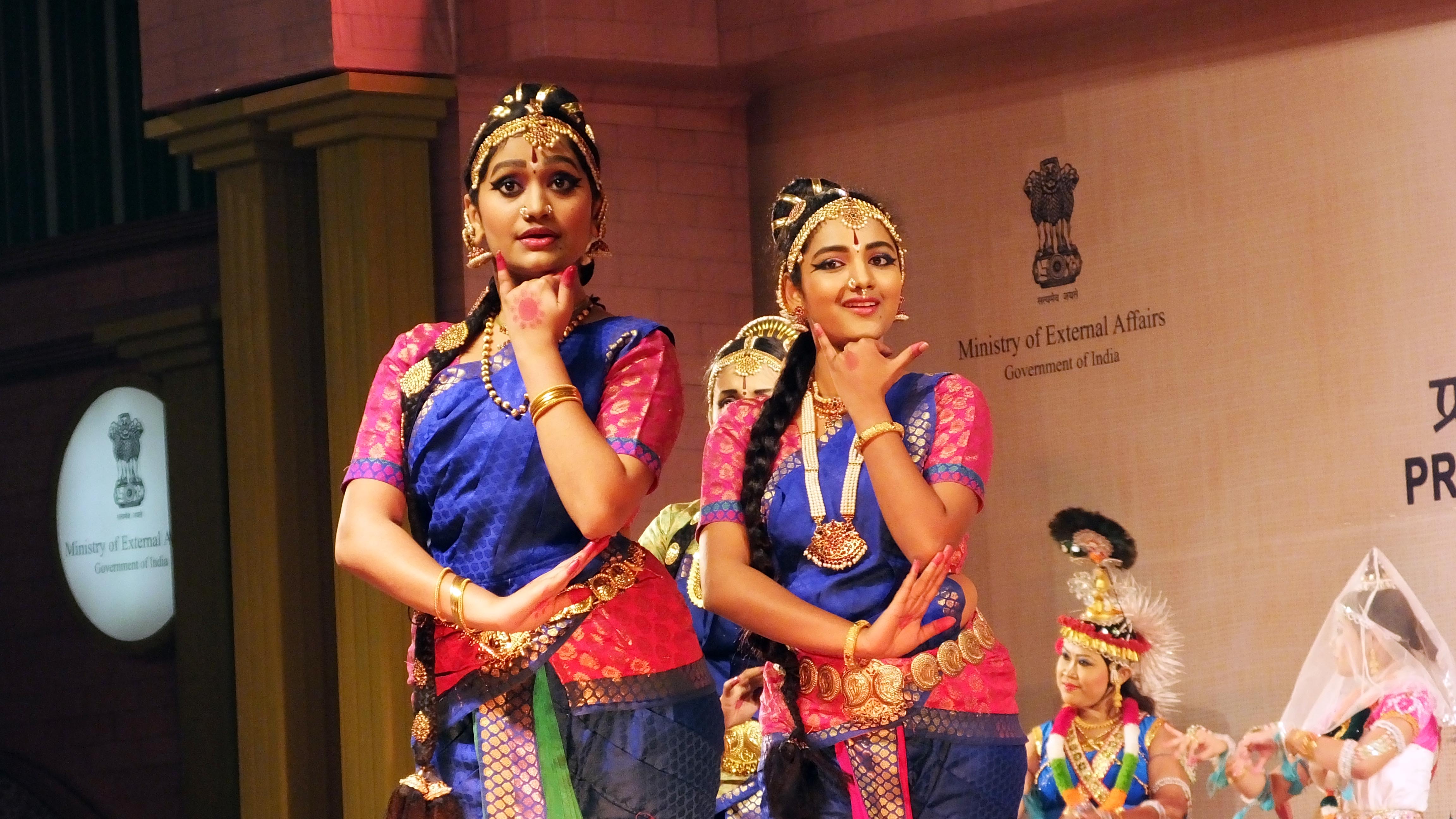 Different Indian dance forms originated in different parts of India and developed according to the local traditions