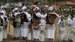 The Galo tribe of Basar celebrates the Mopin festival of harvest