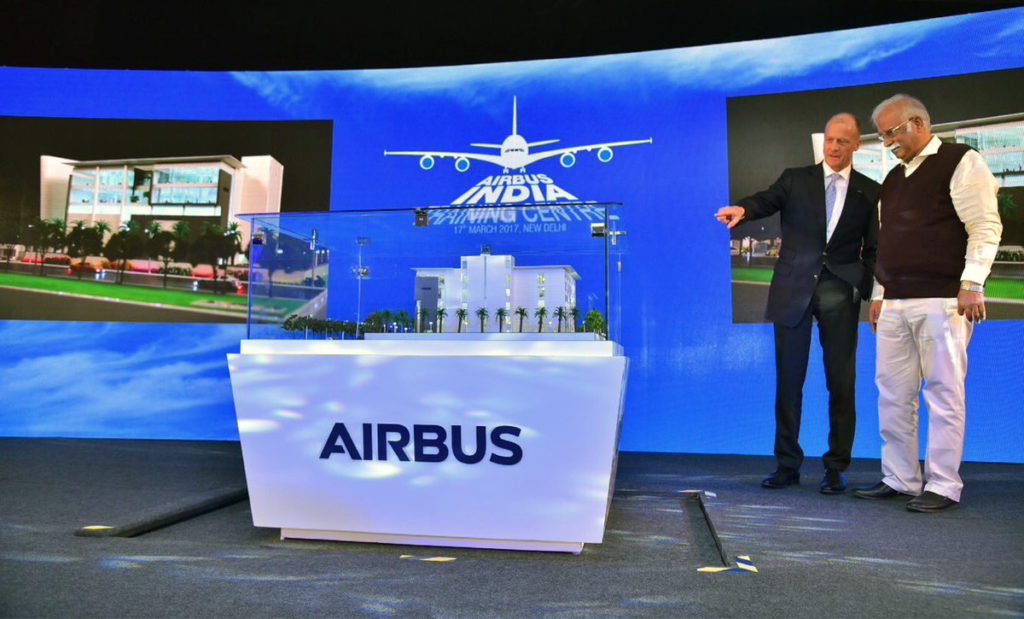 The Airbus India Training Centre will support this ground-breaking initiative