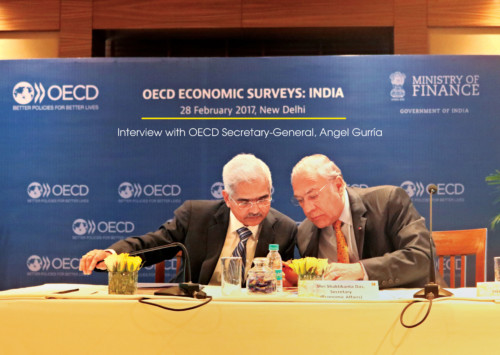 OECD trims India’s growth outlook for 2017 and 2018