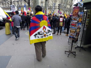 10th March sees agitations worldwide, urging for a 'Free Tibet' . Photo-Jean-no, Wikimedia Commons