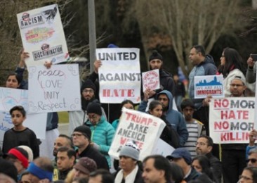 Indian-Americans protest against prejudice-driven crimes