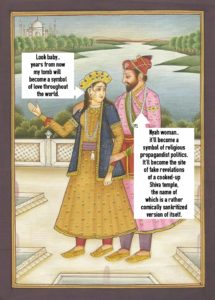 Humorous and engaging content, pages like Mad Mughal Memes entertain many art lovers