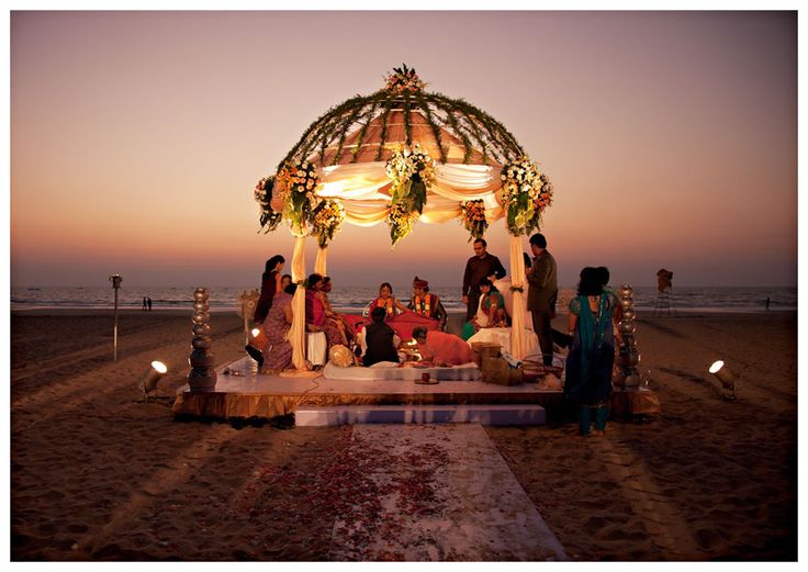Alibaug is famous for its themed destination weddings