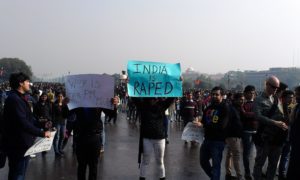 An image from the protests following Jyoti Singh's rape and death. Photo- Wikimedia Commons/ CC 3.0/ Nilroy
