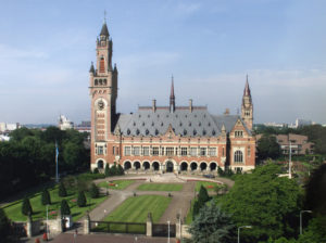 Located at the Peace Palace in The Hague, Netherlands, the International Court of Justice heard a dispute between India and Pakistan yesterday.