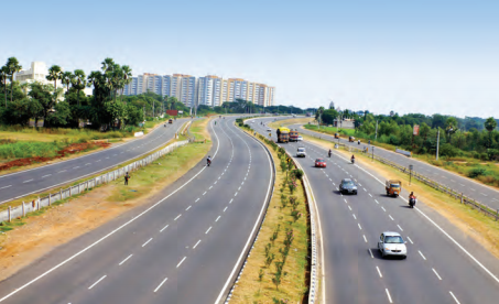 Construction of roads, highways and express highways is on a rise