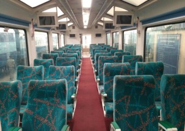 Indian Railways launch India’s first glass ceiling Vistadome coach