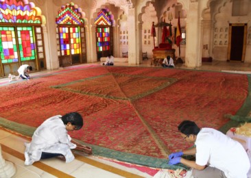 Restoring a movable palace from the Mughal era