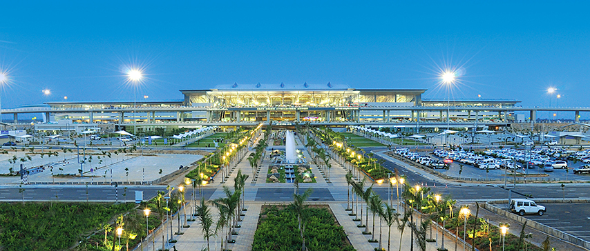 Hyderabad International Airport becomes the first airport in India to facilitate export of mangoes to South Korea directly from a farm-based infrastructure Picture Courtesy: GMR Group