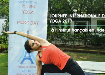 Journée internationale du yoga à l’Institut français en Inde