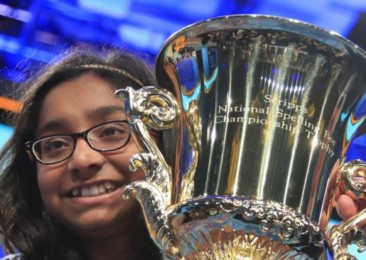 Indian-American leading the spelling bee