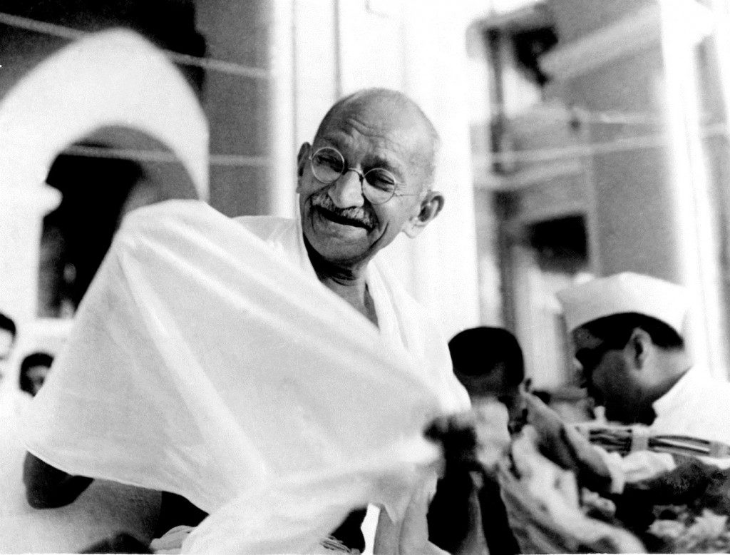 Le Mahatma Gandhi, figure politique marquante et combattant de la liberté indienne