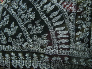Chikan embroidery is also sometimes called Lucknowi Chikan