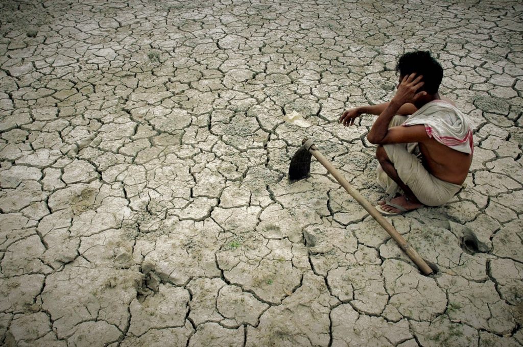 With every one degree rise in temperature above 20°C, there are 70 farmer suicides in India 