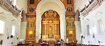 La basilique du Bon Jésus à Goa