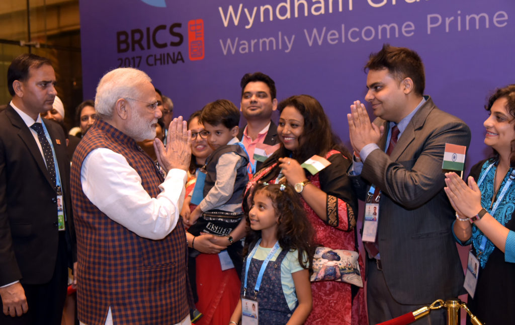 The meet and greet was appreciated by the non-resident Indians in Xiamen