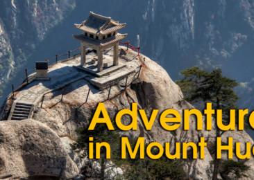 Hiking at Mount Huashan