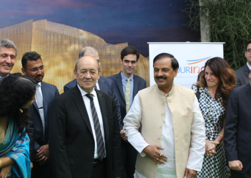 Brune Poirson en Inde pour le sommet de l’Alliance solaire internationale