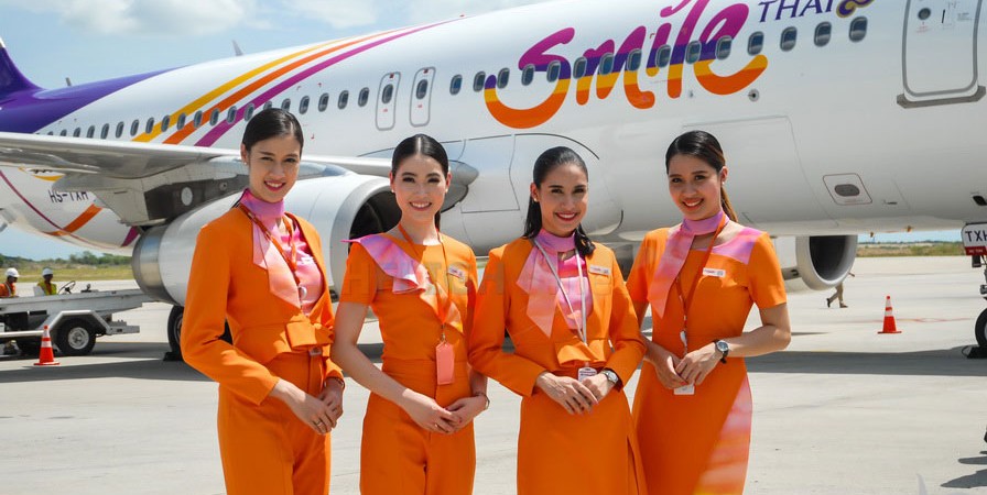 All smiles for Thai Smile airways